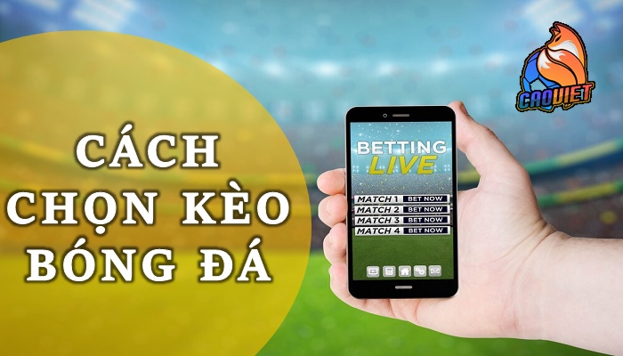 Cách chọn kèo bóng đá theo odds, tỷ lệ ăn cực cao