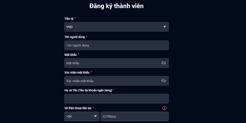 Hình ảnh đăng ký tham gia
