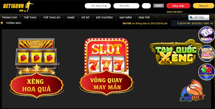 link vào bet168
