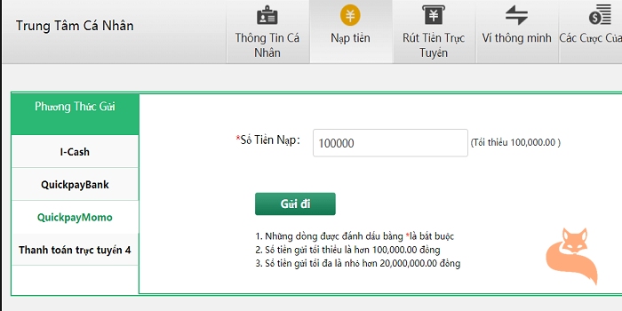 nạp tiền JP88