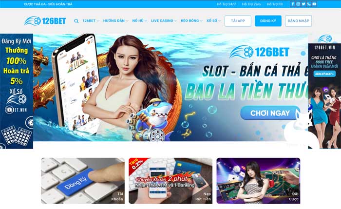 Có gì đặc biệt tại nhà cái 126Bet? Có nên chơi tại đây không?