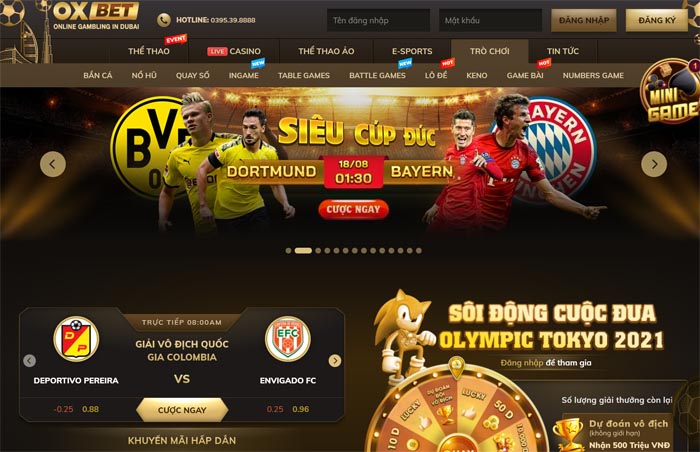 Toàn bộ thông tin chi tiết về nhà cái Oxbet 2025