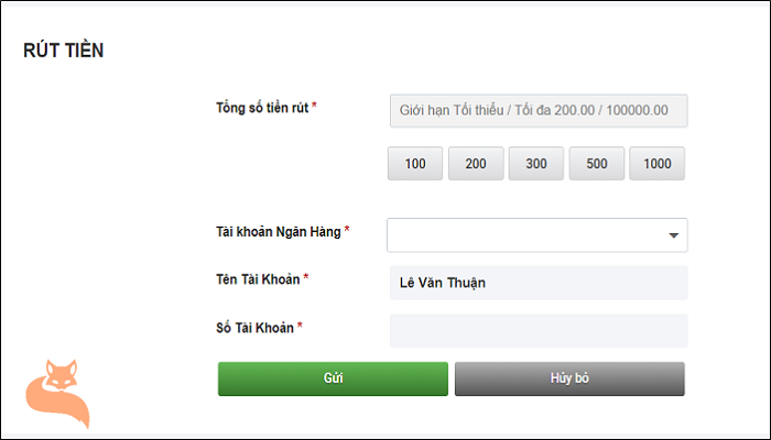 rút tiền cmd368
