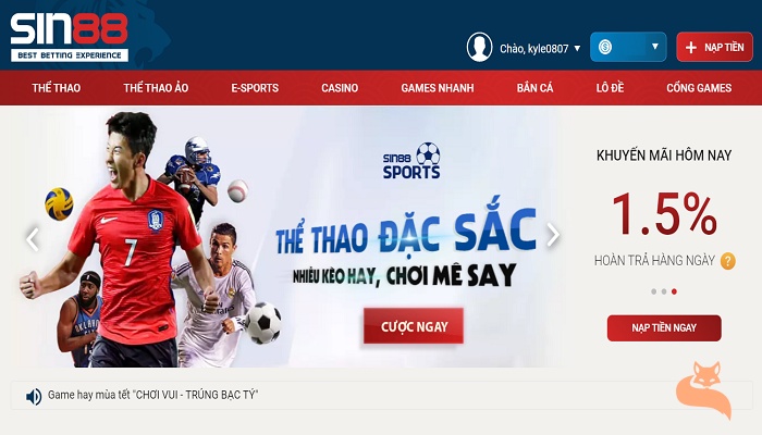 Đánh giá chi tiết kinh nghiệm chơi cá cược tại SIN88