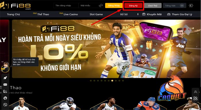 tạo tài khoản cá độ bóng đá