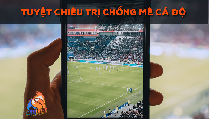 Những bí kíp trị chồng mê cá độ bóng đá hiệu quả nhất