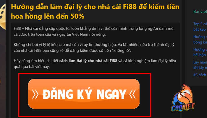 Làm đại lý nhà cái