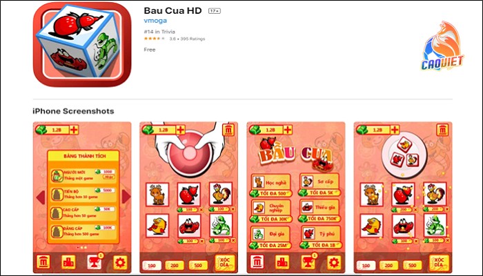 Tải Ngay 13+ Game Bầu Cua Offline Miễn Phí Trên Điện Thoại
