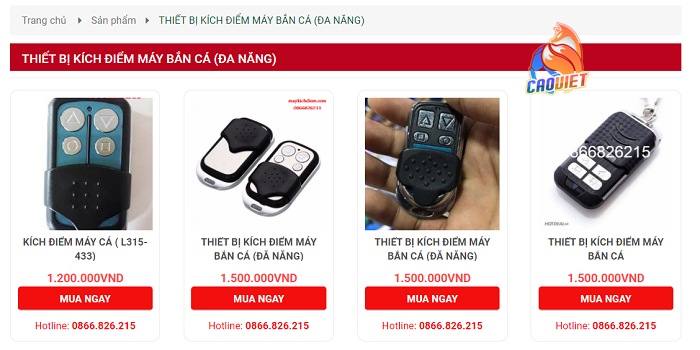 cách kích điểm máy bắn cá