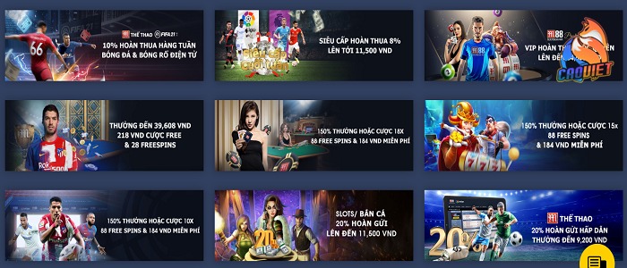 casino trực tuyến khuyến mãi