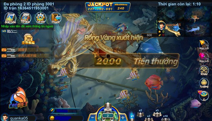 lập trình máy bắn cá