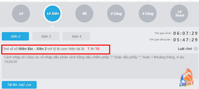 xiên 2 ăn bao nhiêu