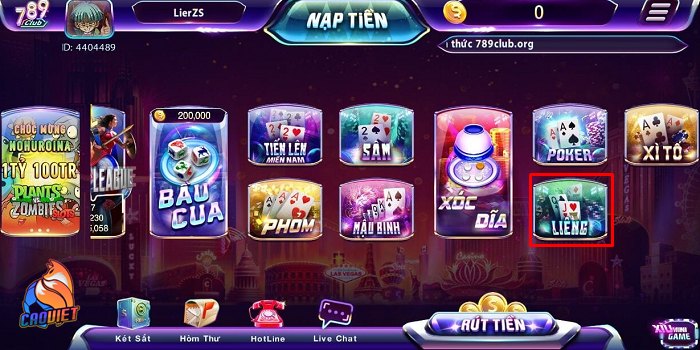 đánh liêng online đổi thưởng