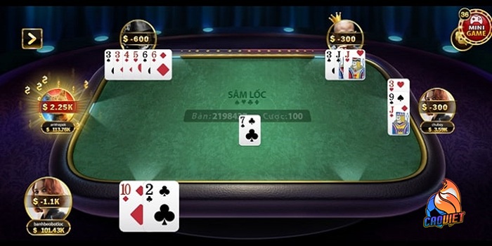 game bài sâm lốc đổi thưởng
