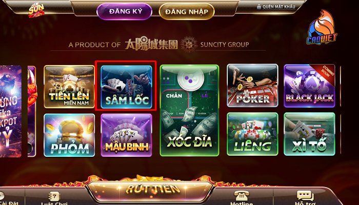 game sâm lốc đổi thưởng