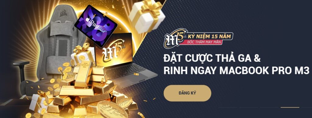 Hình ảnh cược thả ga tặng Macbook