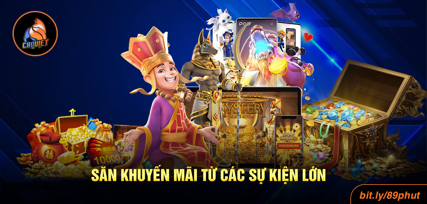 Săn khuyến mãi từ các sự kiện lớn