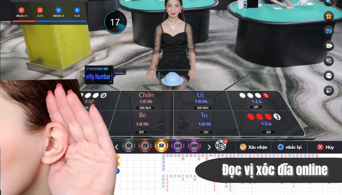Hình ảnh đọc vị xóc đĩa online