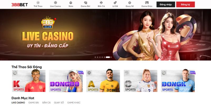 Hình ảnh nhà cái 388bet