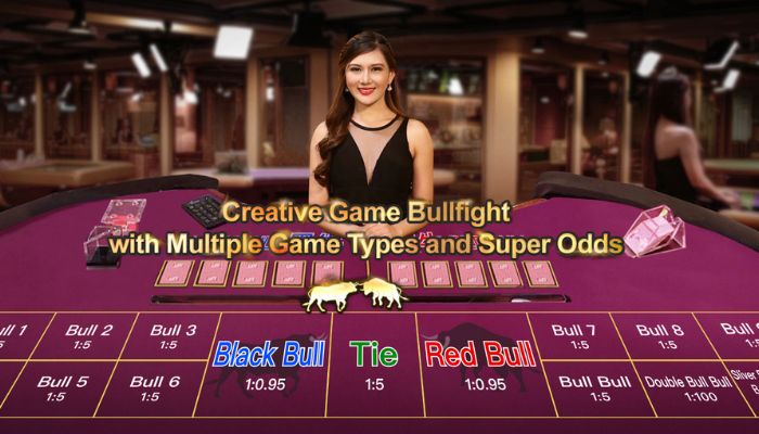 Hình ảnh chơi bài bull tại casino