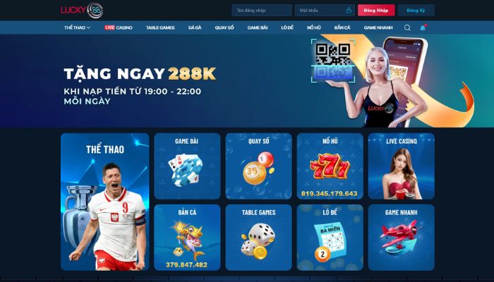 Hình ảnh thông tin nhà cái Lucky88