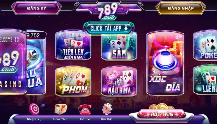 Hình ảnh chơi game bài tại 789club
