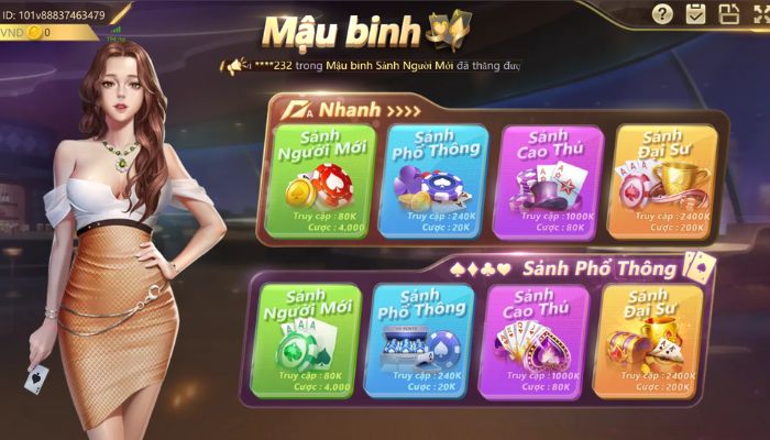 Hình ảnh chơi game mậu binh tại FI88