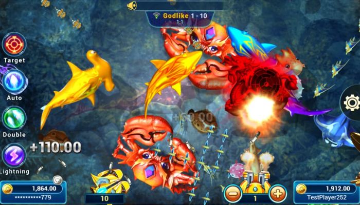 Hình ảnh trải nghiệm game bắn cá online mượt mà